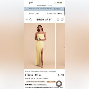 Birdy Grey Olivia Dress